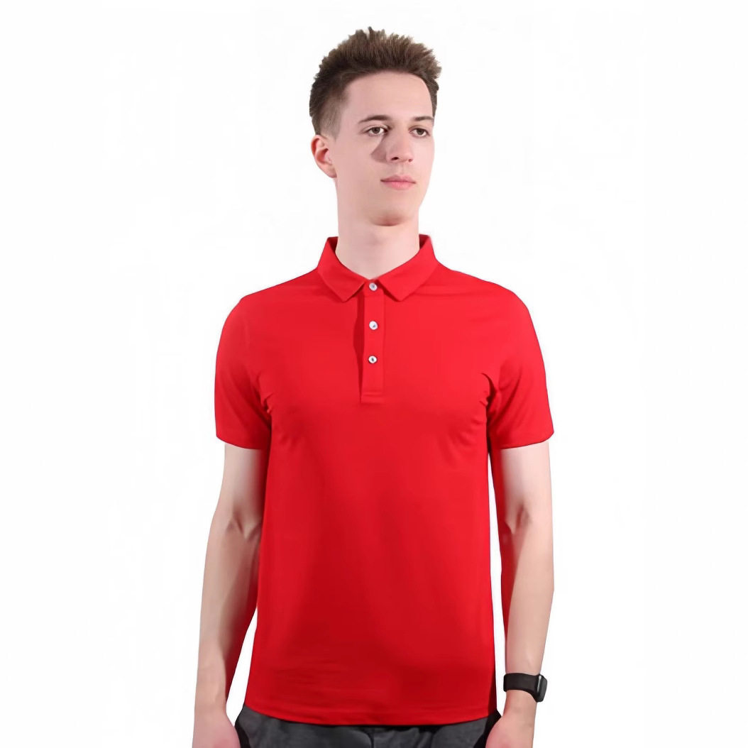 冰氧酷丝polo衫短袖男女翻领t恤印刺绣logo团体工作班服定制冰感