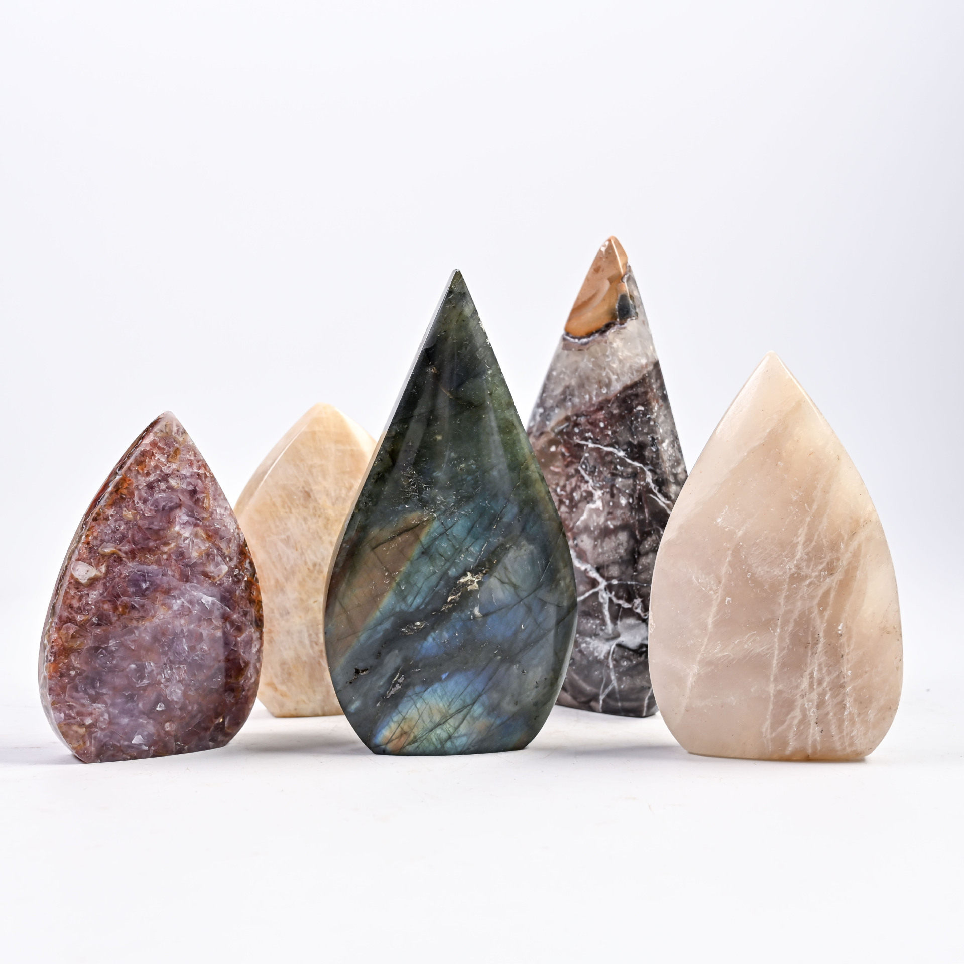 Fortune Pearl — Natural Money Agate Crystal Sphere