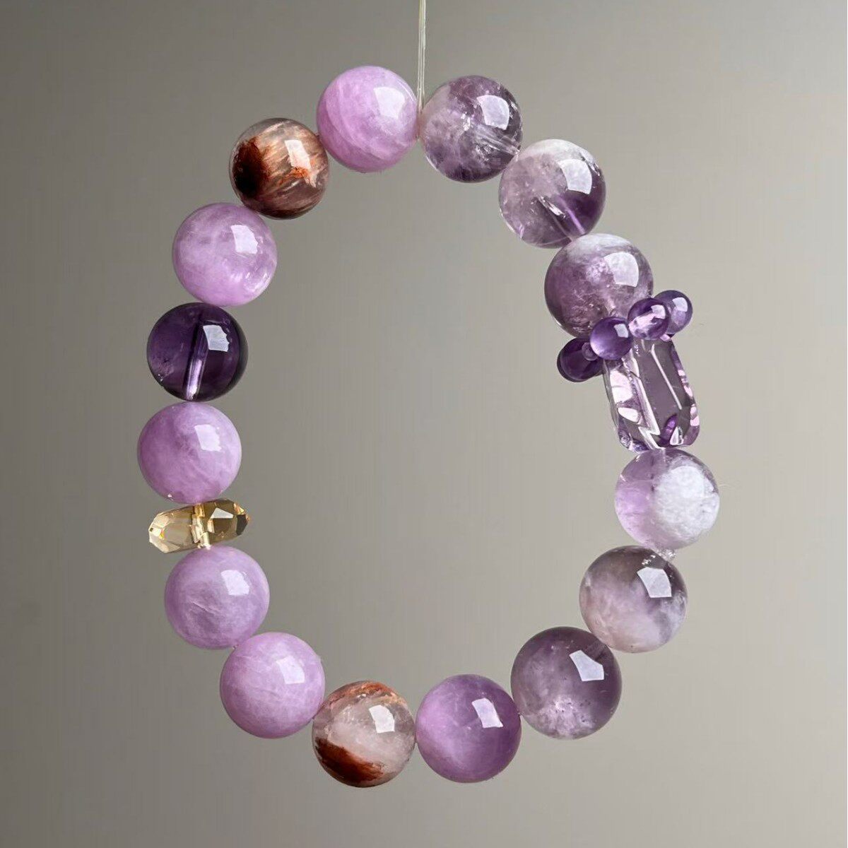 Luxury Lepidolite Bracelet