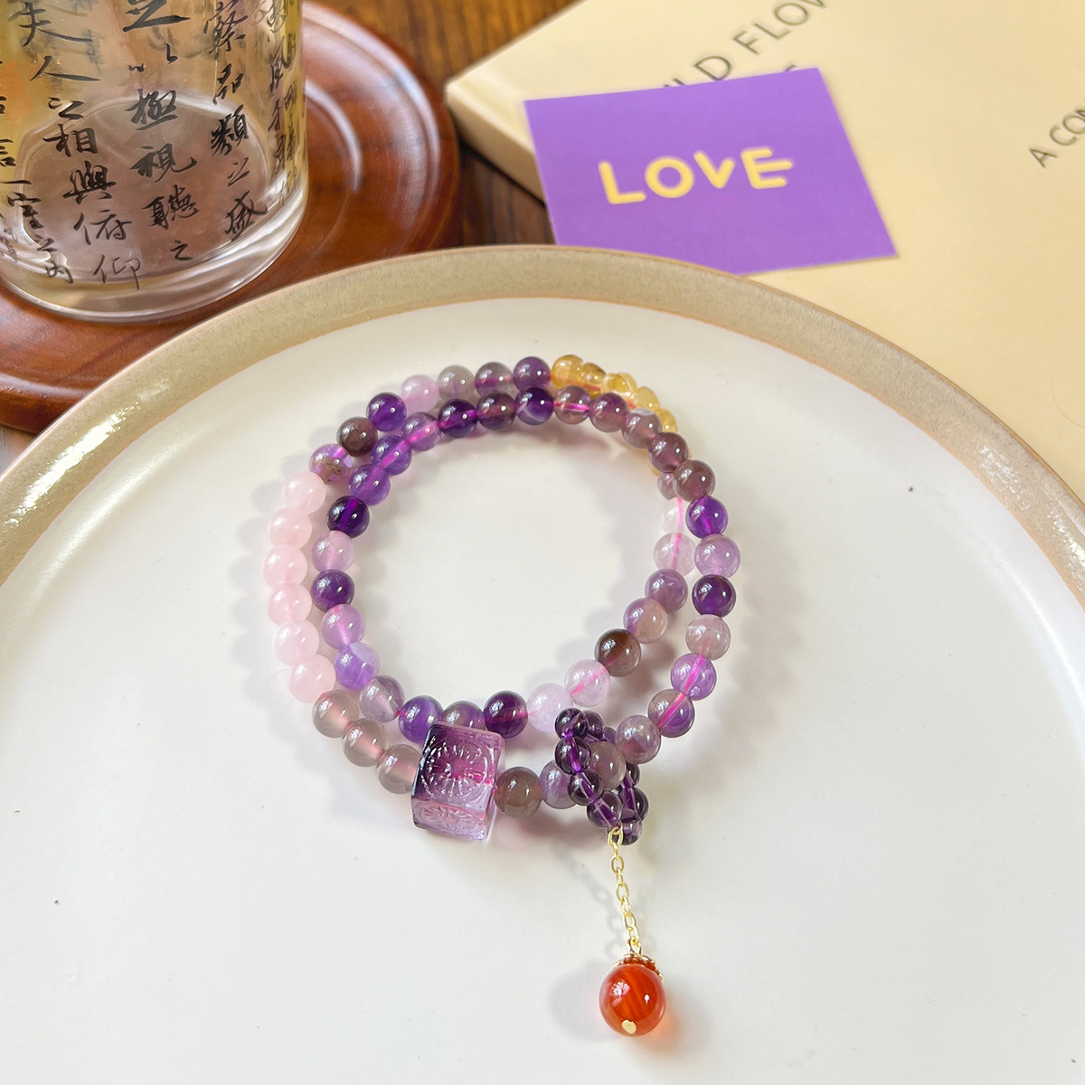 Natural Amethyst Bracelet for Women | Attract Wealth and Good Luck, Bring Good Fortune