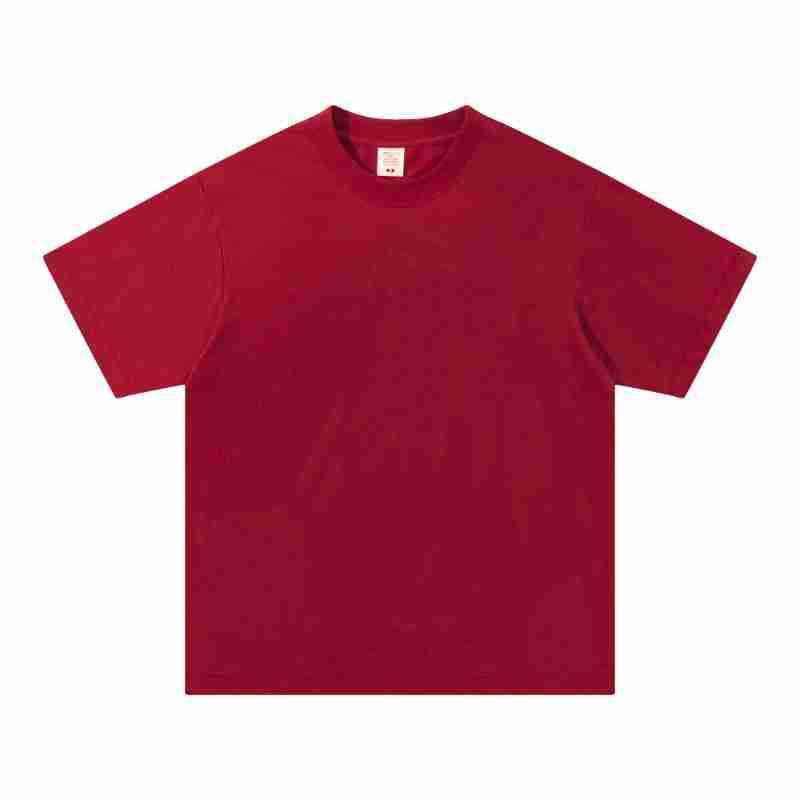 2024年夏240克索罗娜凉感科技纯色T恤户外防晒速干透气圆领短袖男