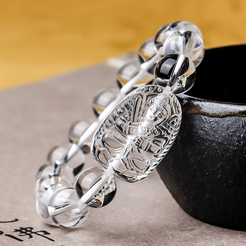 Earth's Treasure — Natural Clear Quartz Bracelet