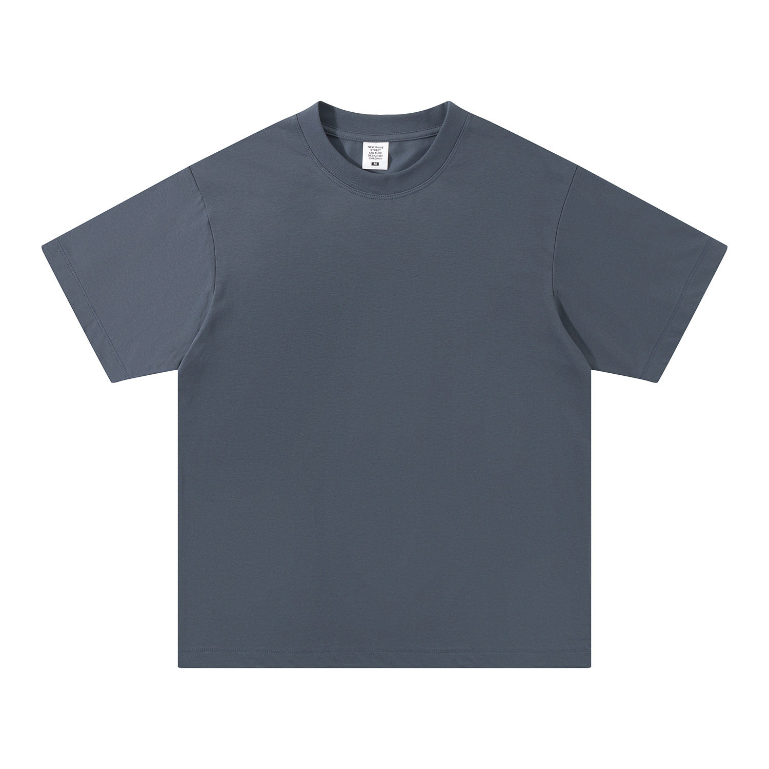 2024年夏240克索罗娜凉感科技纯色T恤户外防晒速干透气圆领短袖男