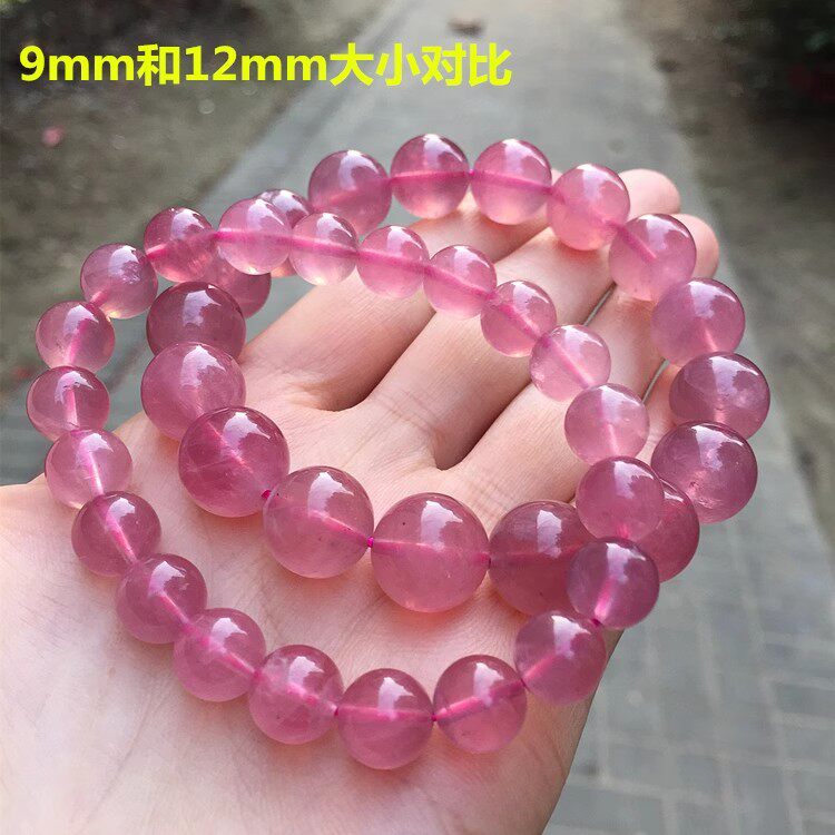 Gems of Light — Premium Rose Quartz Bracelet