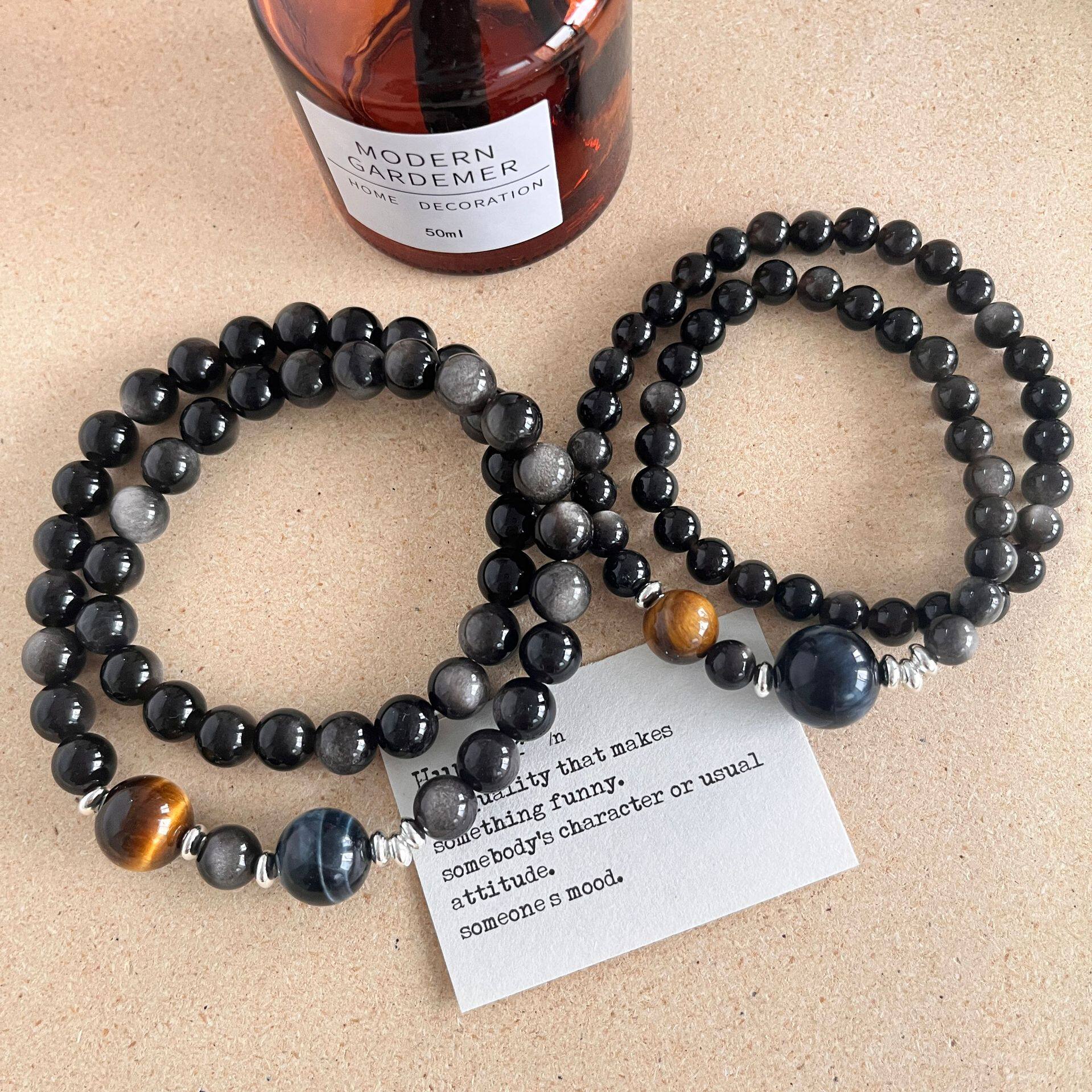 Modern Chinese Tiger's Eye Bracelet