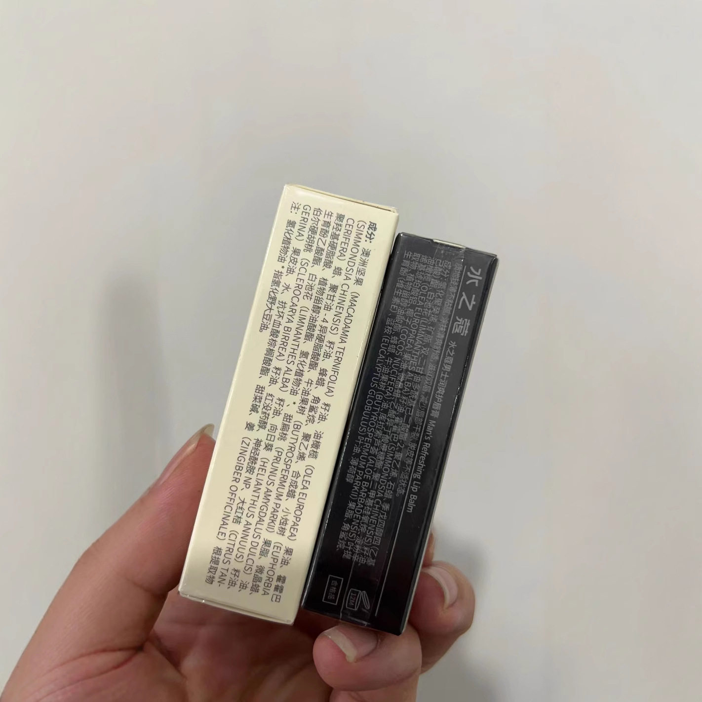 水之蔻唇膏女舒缓保湿淡化唇纹唇部护理秋冬季无色润护唇膏男女