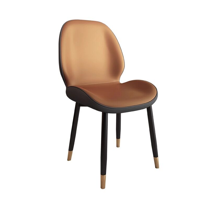 意式侘寂风餐椅家用高级轻奢设计师椅子现代简约软包靠背餐桌椅子