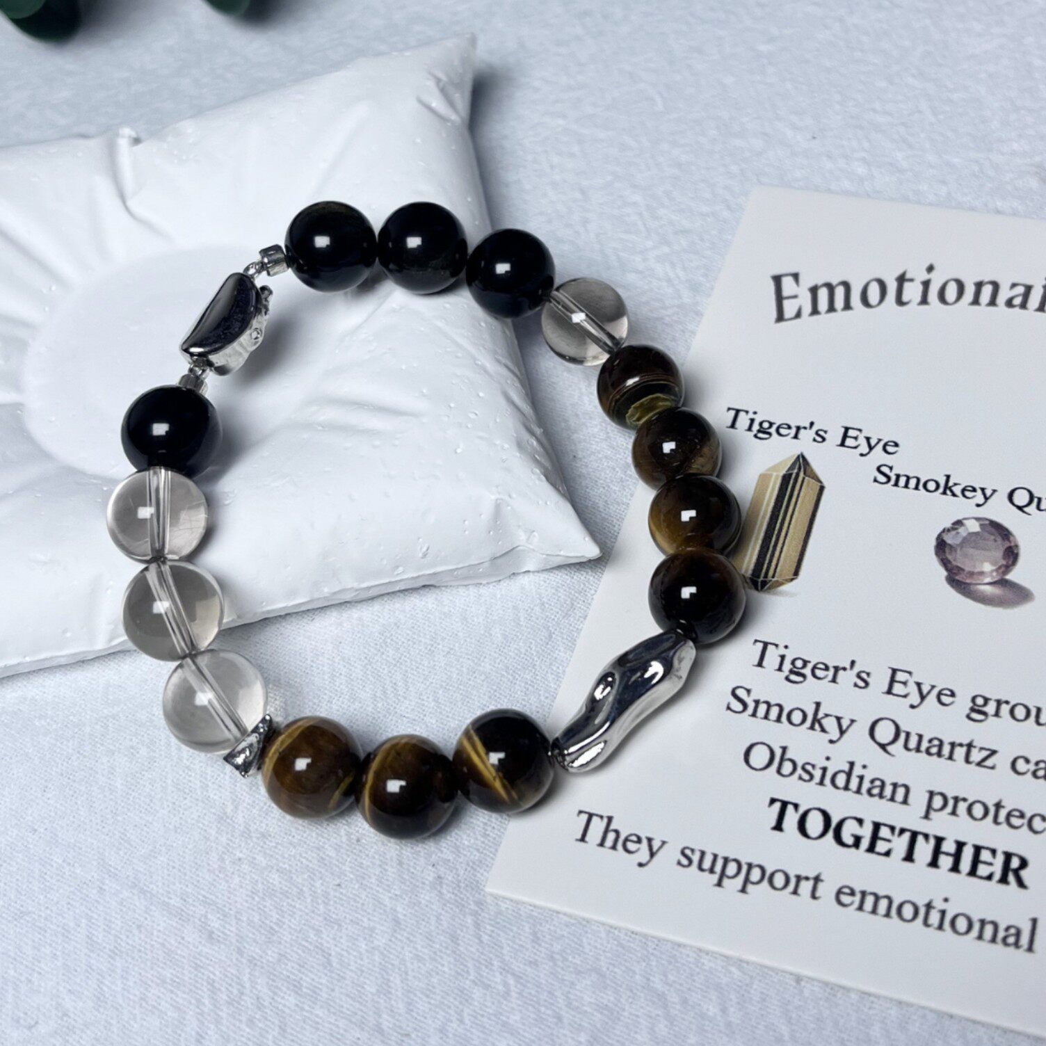 Handcrafted Tiger's Eye Bracelet