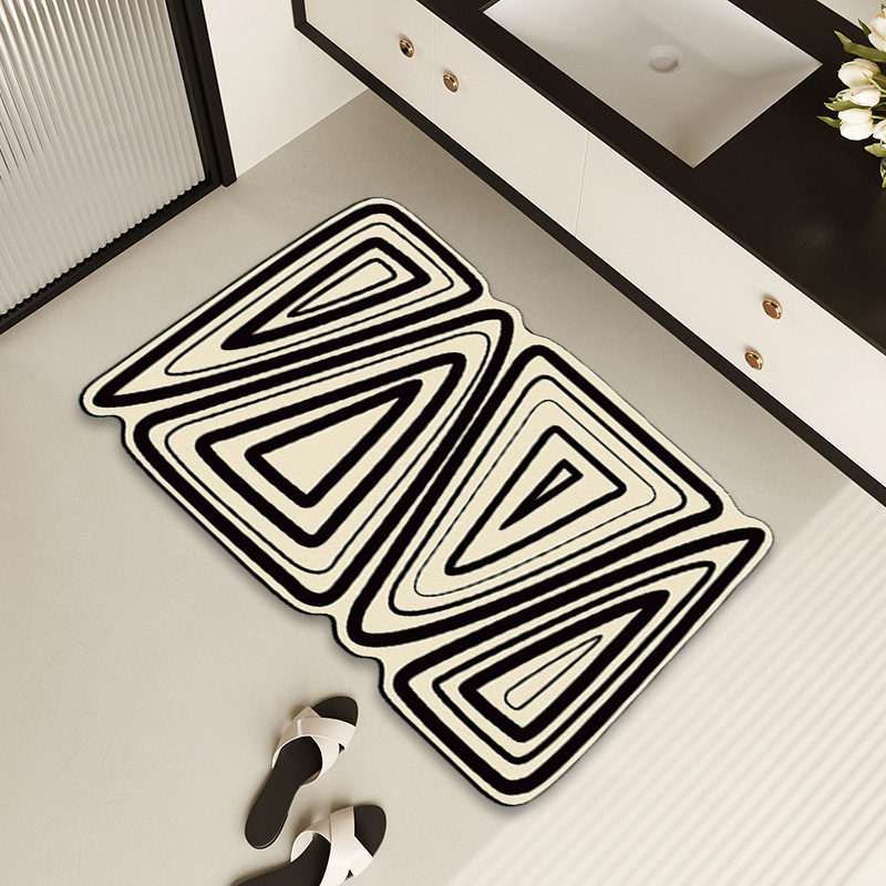多材质异形地毯卫浴门口防滑吸水脚垫卫生间垫子浴室干湿分离
