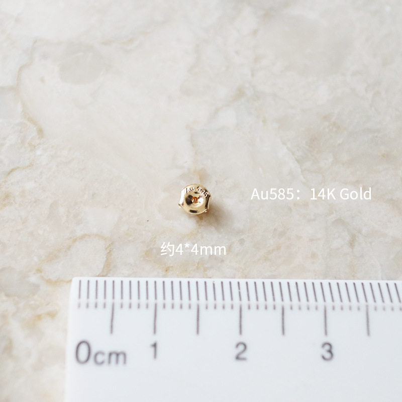 9K/14K gold ear plugs, ear walls, earplugs and earrings accessories