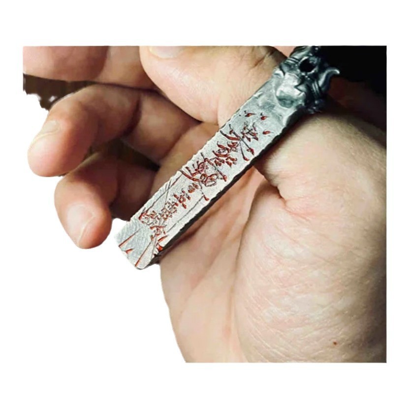 Thunder Command Taoist Protection Pendant - Authentic Taoist Ritual Item for Warding Off Evil, Protection, Attracting Wealth, and Changing Luck