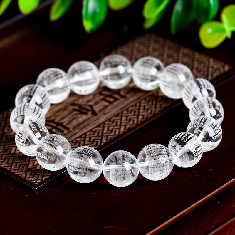 Single-Strand Clear Quartz Bracelet