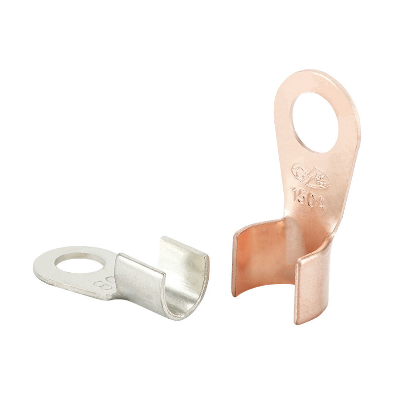 供应 OT铜开口接线鼻  铜接线鼻  铜鼻子接线端头 接线帽