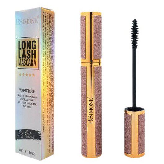 跨境专供 BSIMONE4D星空纤长睫毛膏不晕染浓密防水持久定型睫毛膏
