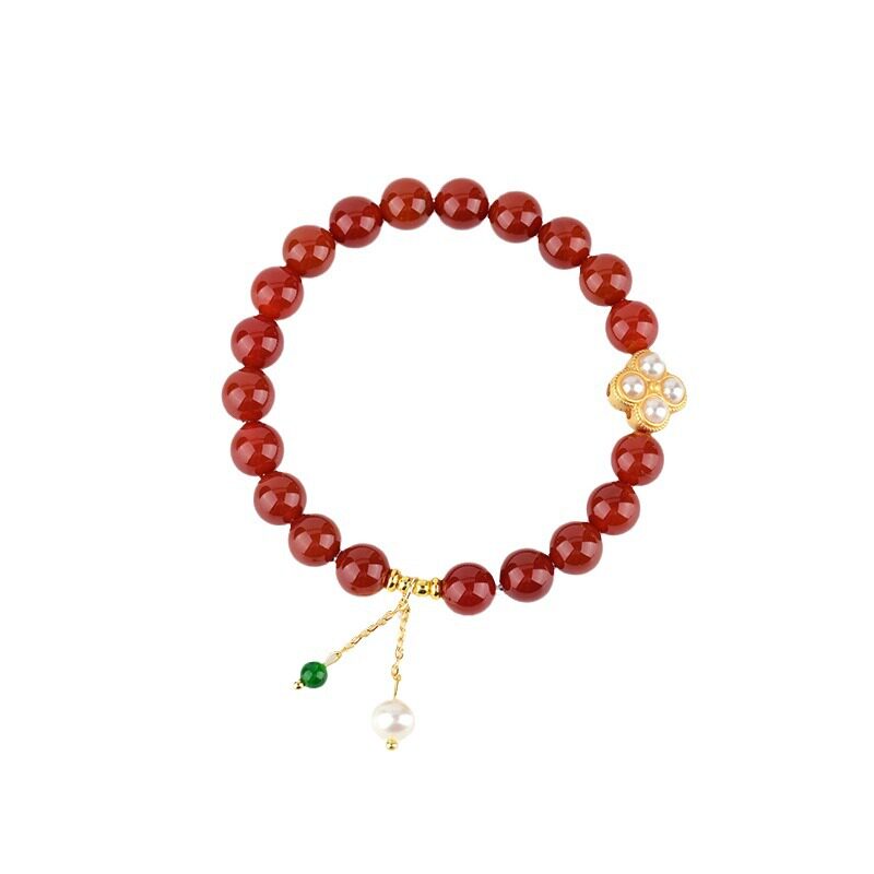 Nature's Art — Raw Carnelian Bracelet