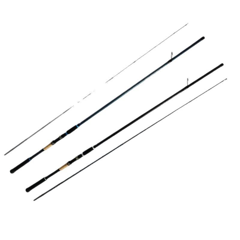 锚杆锚鱼竿可视锚远投重雷超硬交叉碳布路亚竿黑鱼竿巨物竿富士鲈