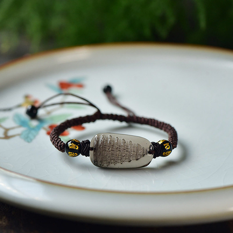 Earth's Treasure — Natural Black Obsidian Bracelet