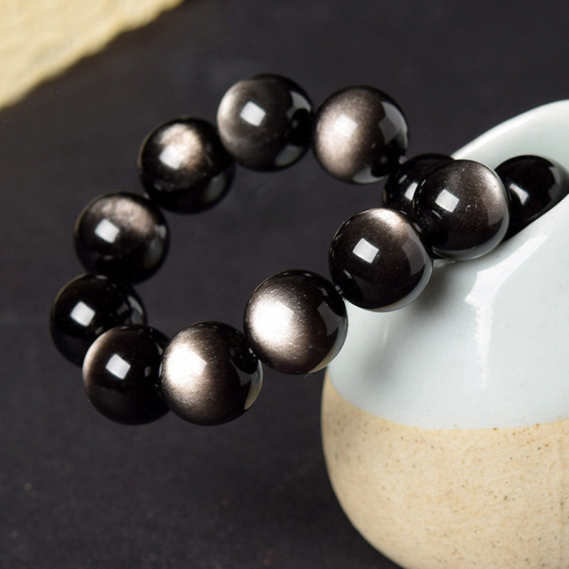 Vintage Obsidian Bracelet