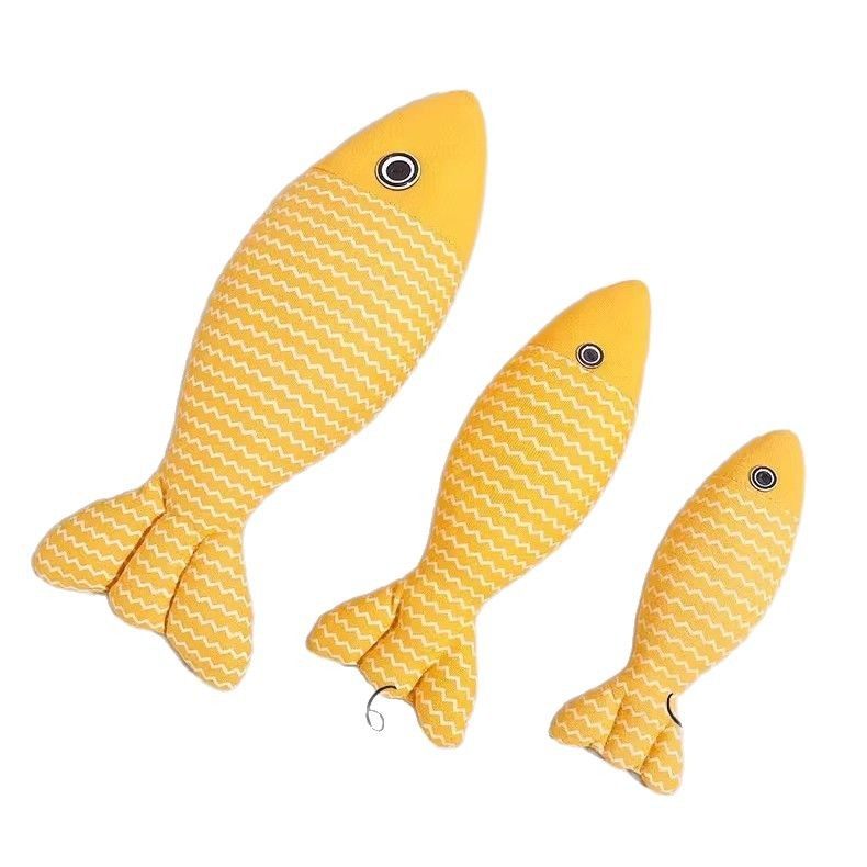 猫玩具猫薄荷仿真鱼自嗨解闷神器特大幼猫猫咪逗猫棒磨牙宠物用品