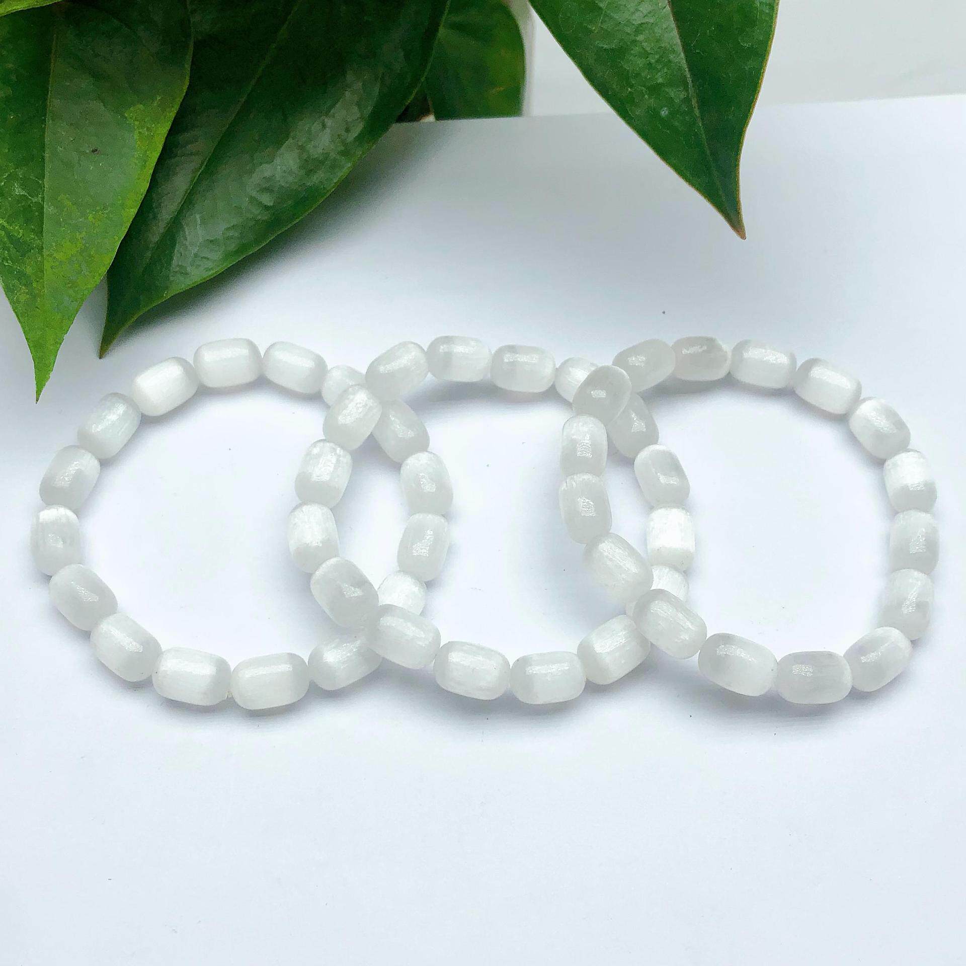 Single-Strand Cat's Eye Crystal Bracelet