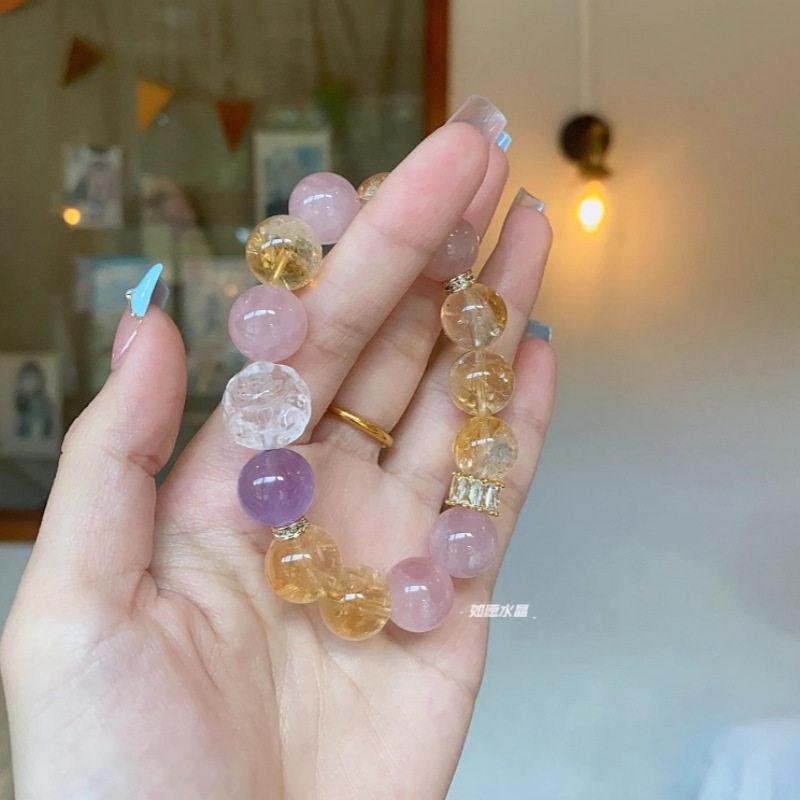 Luxury Rose Quartz Bracelet