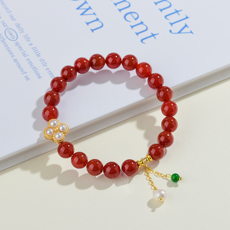 Nature's Art — Raw Carnelian Bracelet