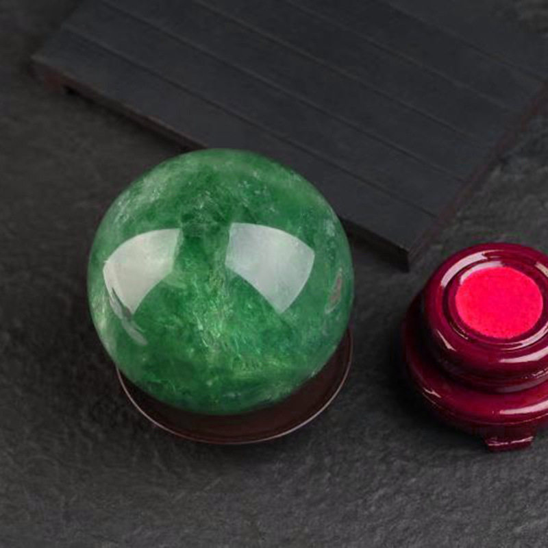 Earth's Treasure — Natural Fluorite Sphere