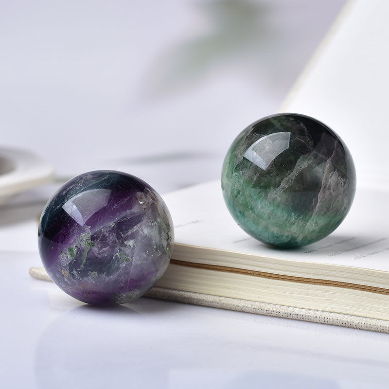 Gems of Light — Premium Fluorite Sphere