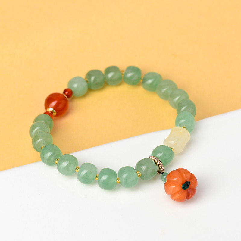 Nature's Art — Raw Green Aventurine Bracelet