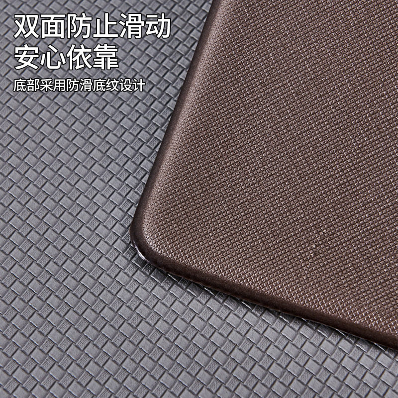 轻奢高级感北欧风客厅防滑耐脏地垫家用加厚可擦厨房防油脚垫地毯