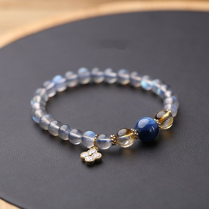 Earth's Treasure — Natural Moonstone Bracelet