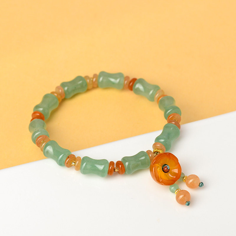 Nature's Art — Raw Green Aventurine Bracelet