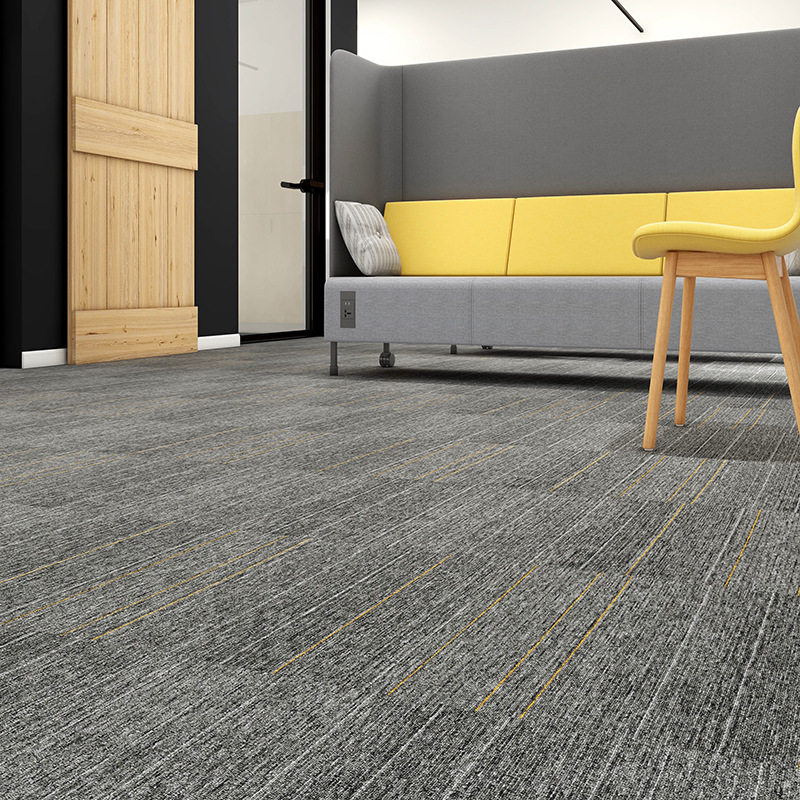 办公室地毯商用拼接方块满铺写字楼加厚卧室pvc耐磨阻燃尼龙地毯