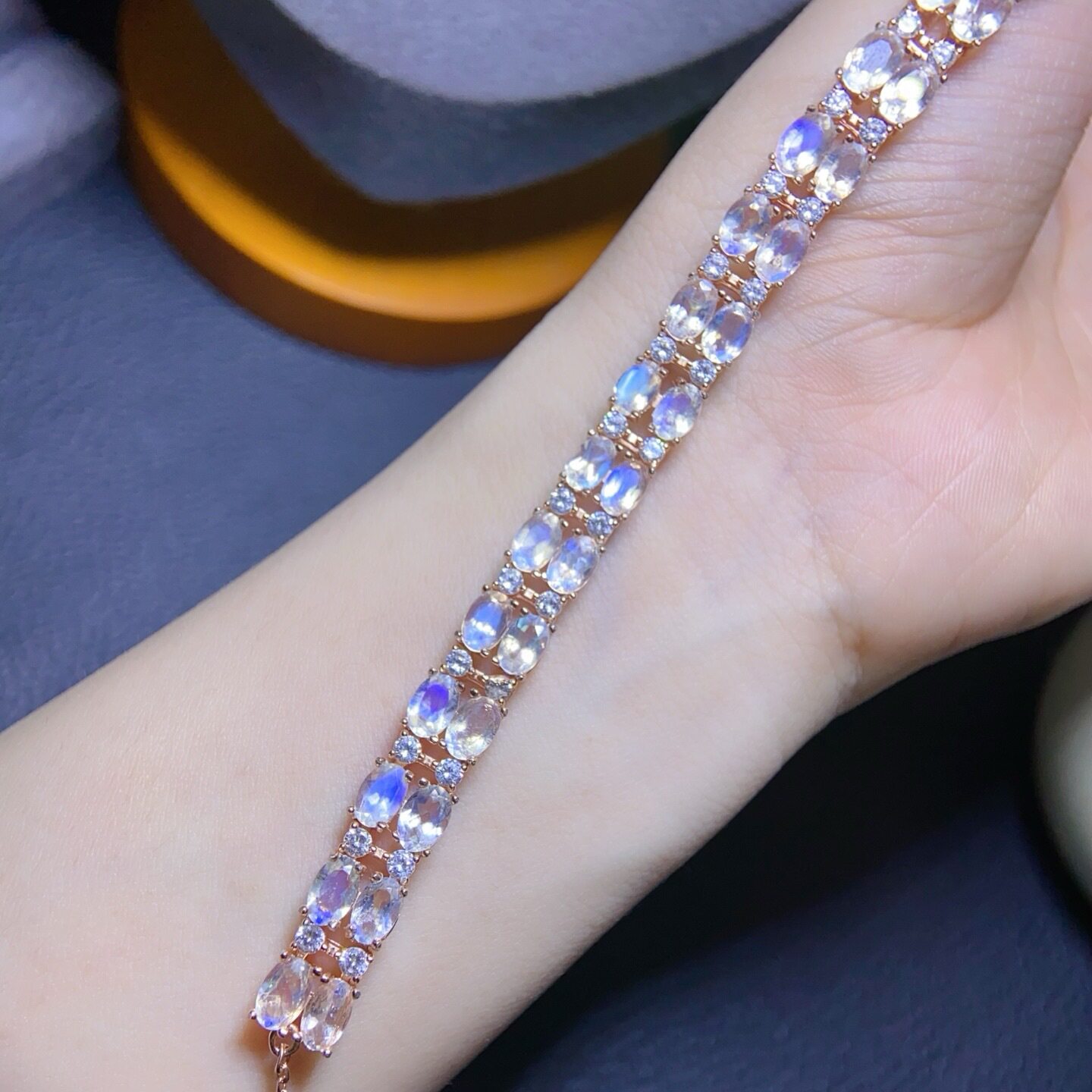 Earth's Treasure — Natural Moonstone Bracelet