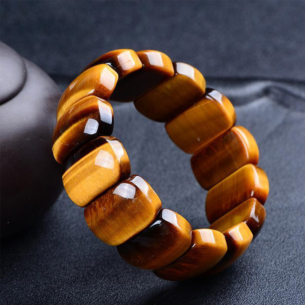 Single-Strand Tiger's Eye Bracelet
