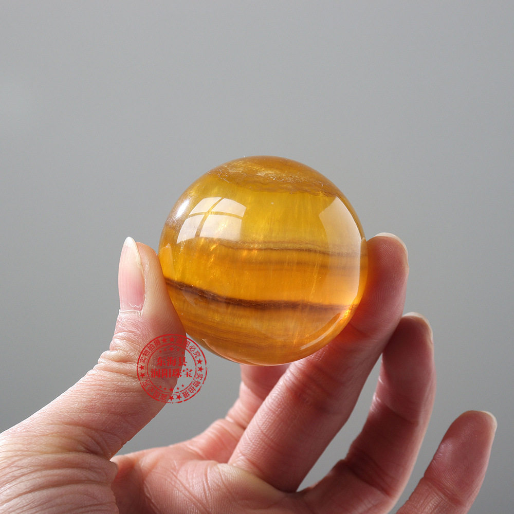 Earth's Treasure — Natural Fluorite Sphere
