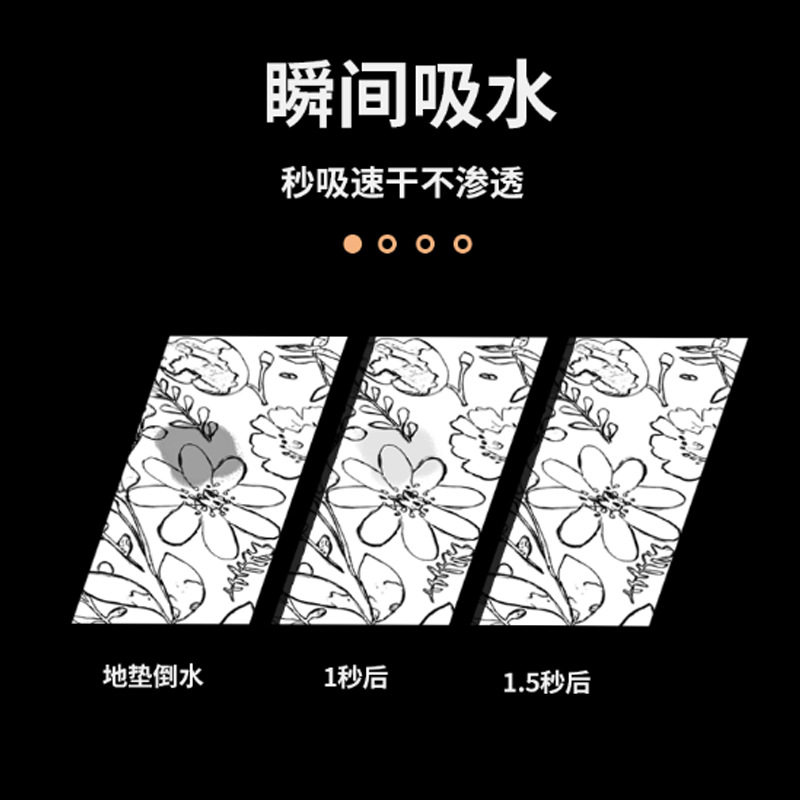 洗漱台浴室瞬干地毯吸水科技皮地垫防滑脚垫软硅藻泥垫家用可裁