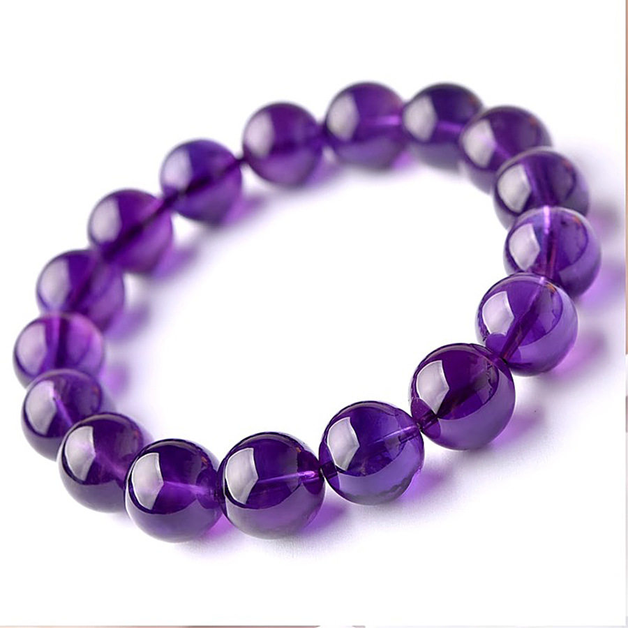 Single-Strand Amethyst Bracelet