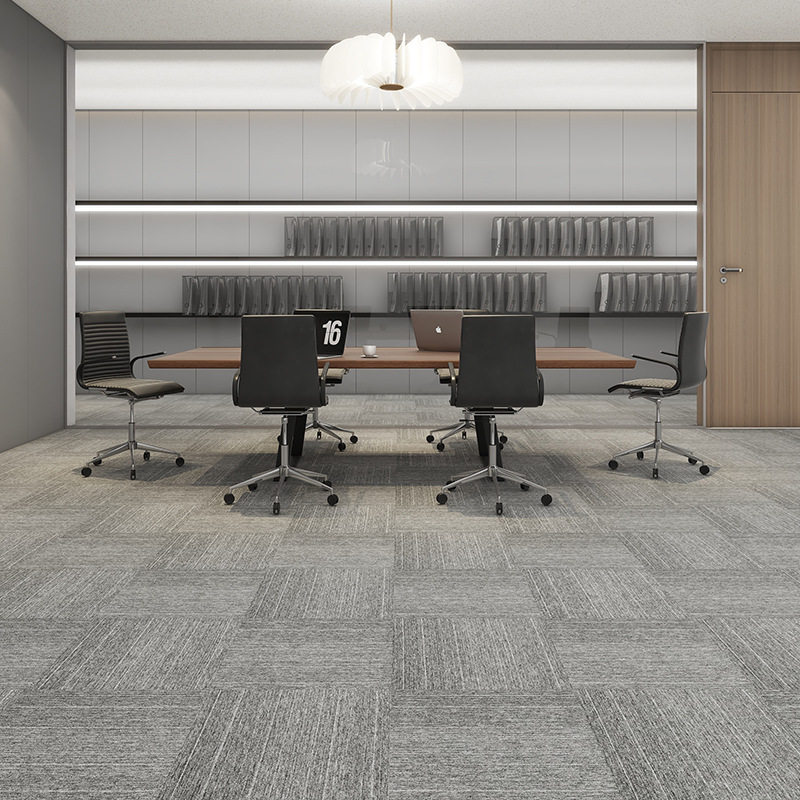 办公室地毯商用拼接方块满铺写字楼加厚卧室pvc耐磨阻燃尼龙地毯