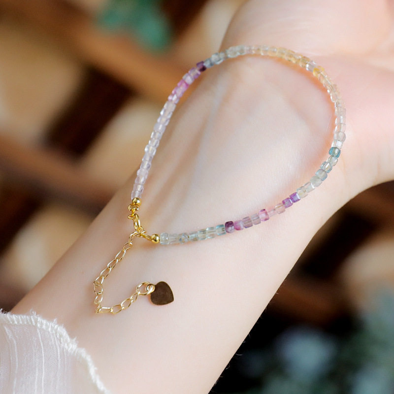 Gems of Light — Premium Fluorite Bracelet