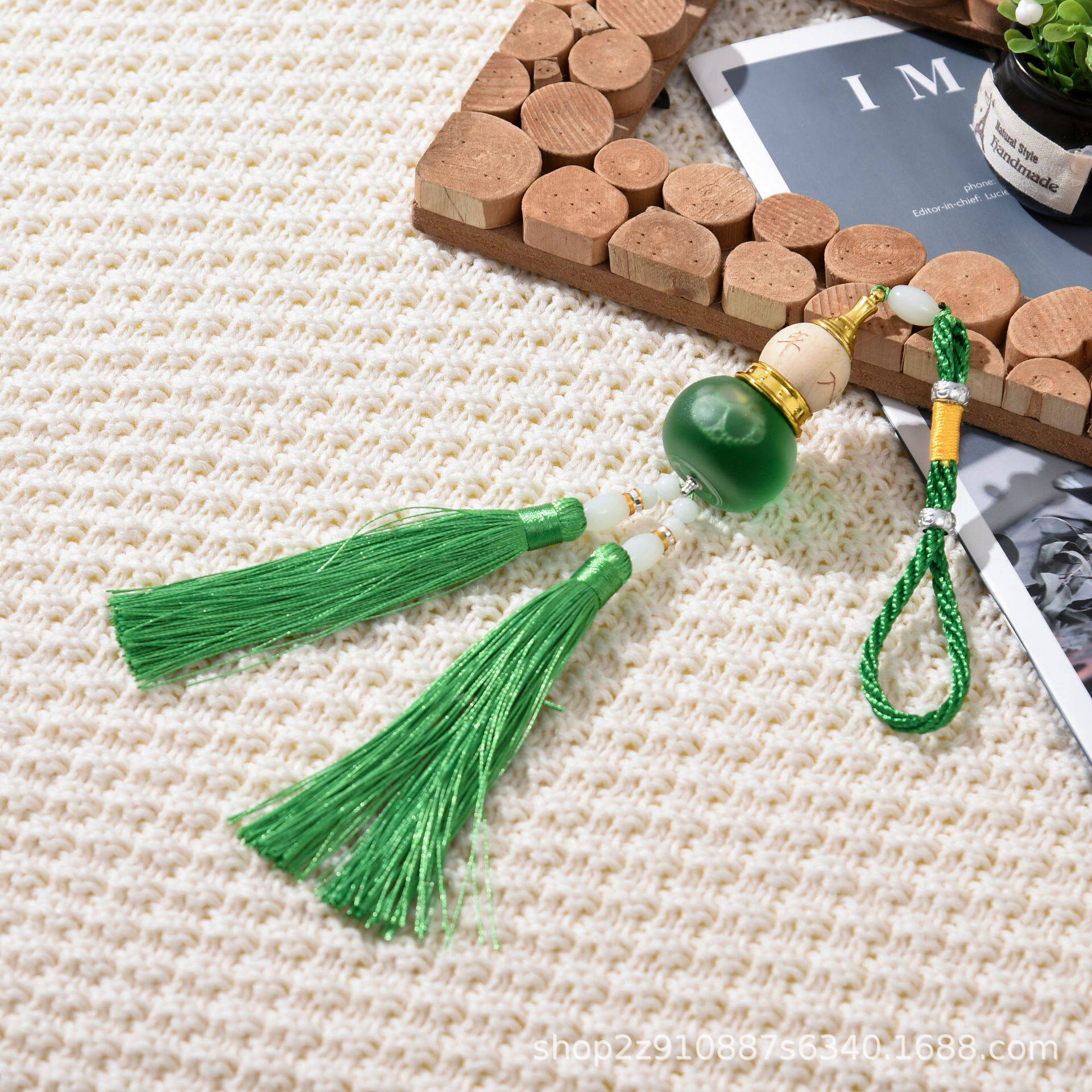 一件代发汽车香水挂 葫芦香水挂件带流苏香水挂件批发汽车用品