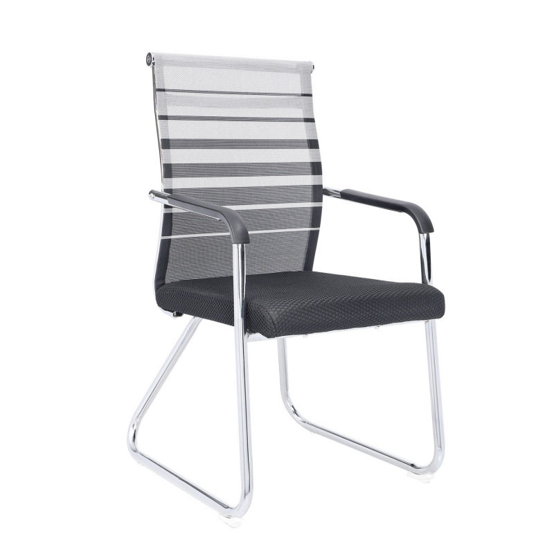 办公椅会议培训椅透气网布职员椅简约网椅弓形椅子竞技电脑椅子