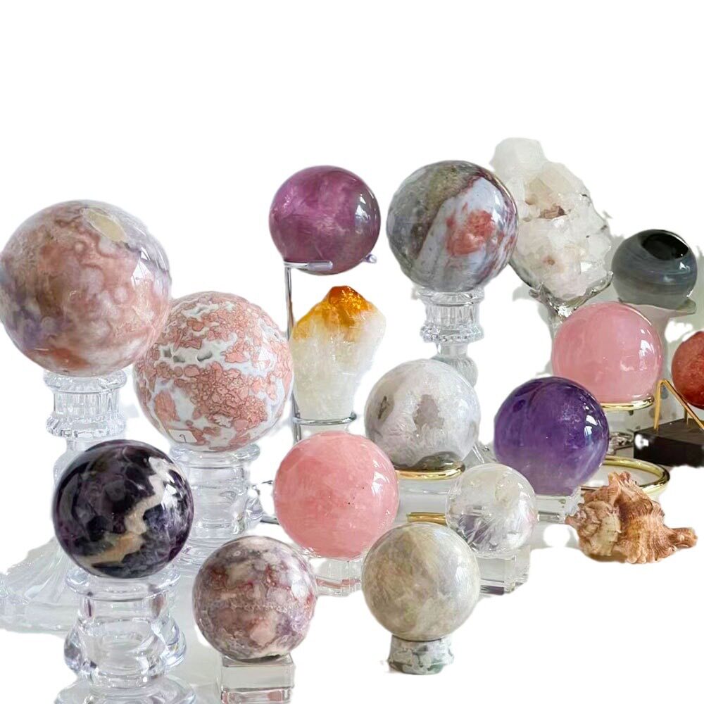 Olive Grove — Natural Green Crystal Cluster Specimen