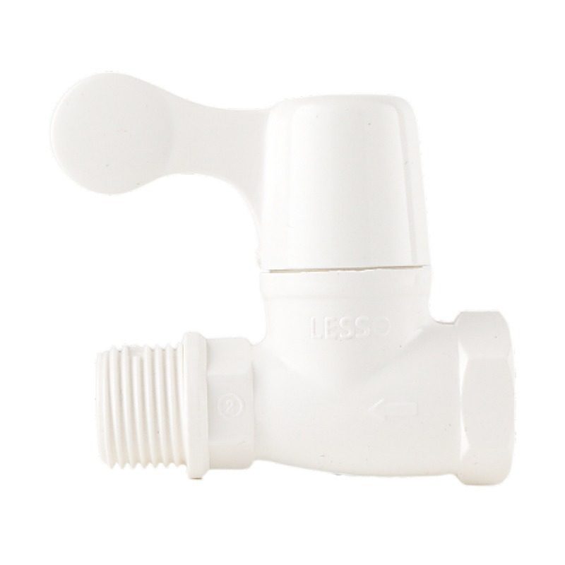 联塑塑料洗衣机水龙头 4分PVC工程专用水龙头公共场所室外龙头