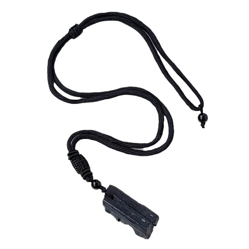 Minimalist Black Tourmaline Pendant