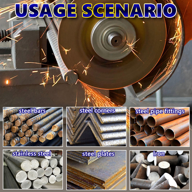 4.5寸115切割片跨境外贸超薄双网金属不锈钢砂轮片树脂薄型