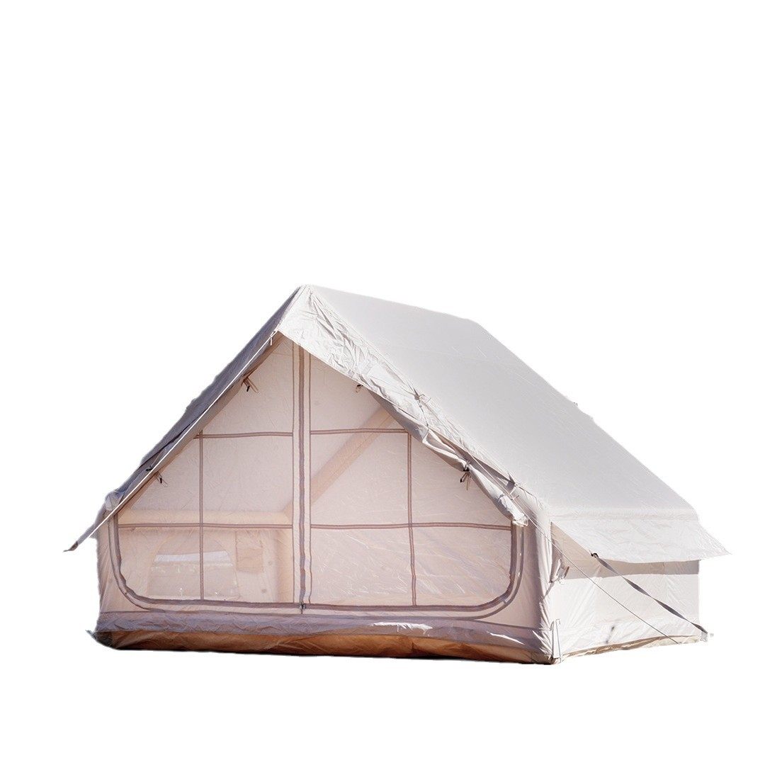 充气帐篷一件起批6.3平家用露营 充气帐篷牛津布全自动充气帐篷