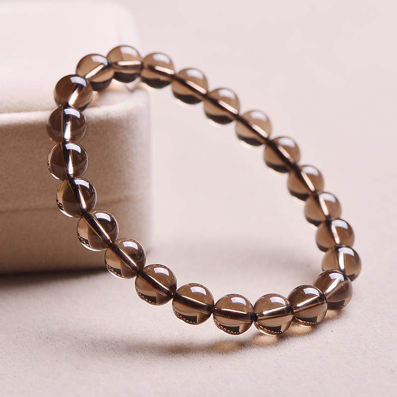 Single-Strand Smoky Quartz Bracelet