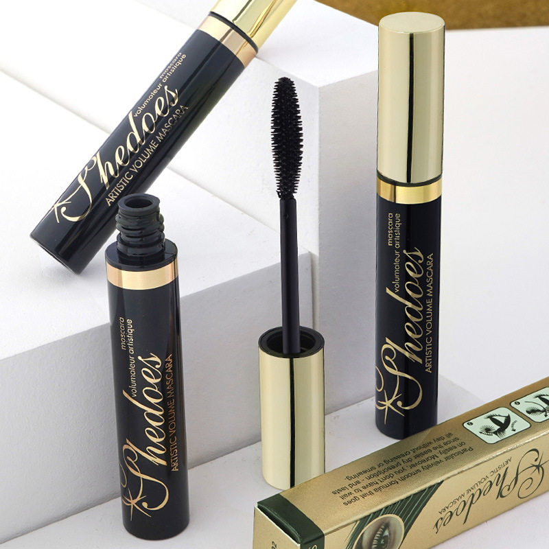 跨境专供Shedoes小黑瓶立体浓密大眼 防水不晕染出口俄罗斯睫毛膏