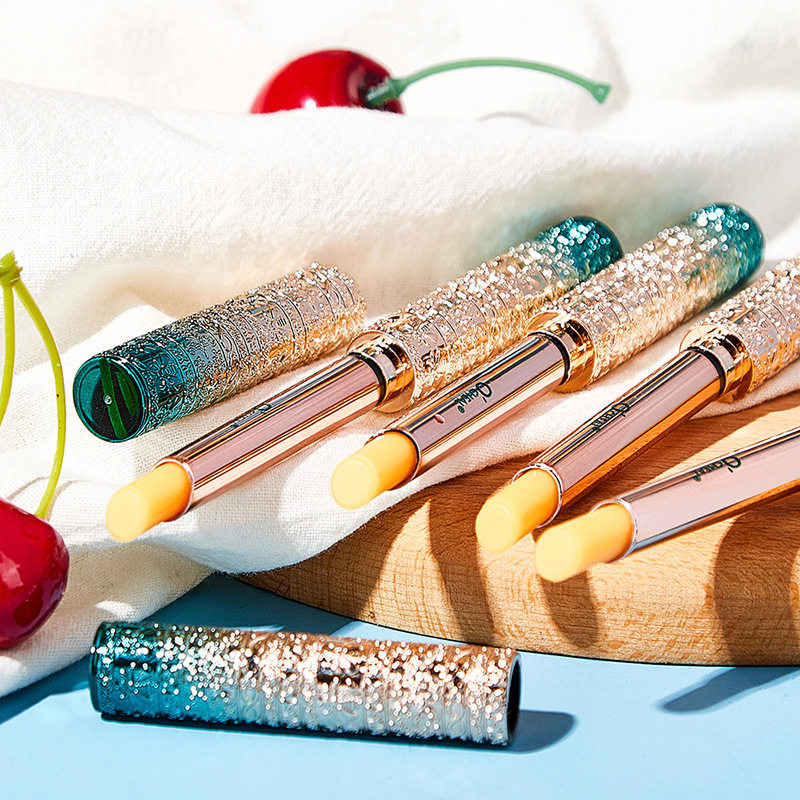 OCHEAL跨境爆款小细管保湿补水润唇膏变色男女口红打底小蜜油裸妆